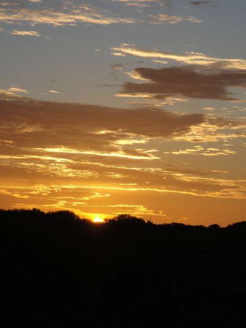 Sonnenaufgang in Marla
