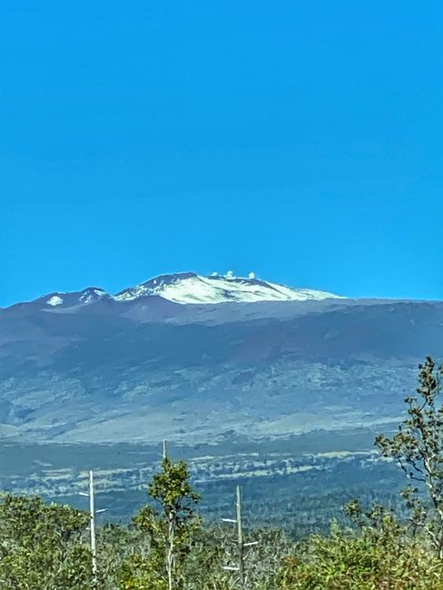 Anfahrt zum Mauna Kea 