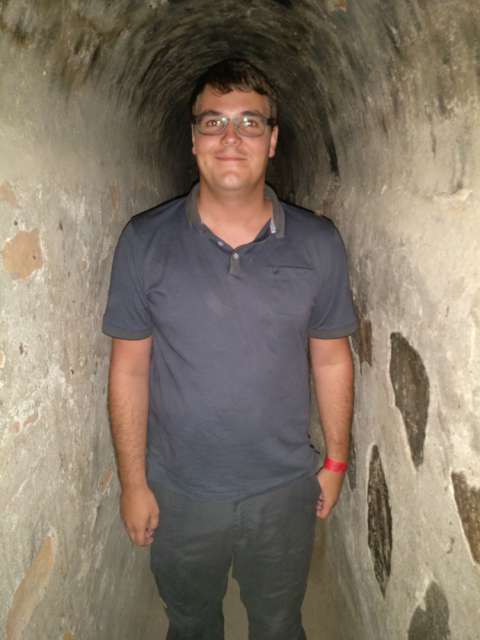 Slave tunnel at Casa Hacienda