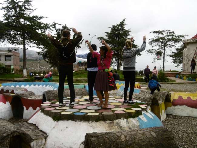 mit verrückten Peruanern einfach mal tanzen