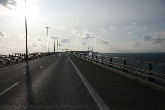Über die Öresundbrücke nach Dänemark