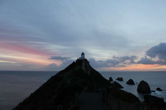sunrise at Nugget Point 