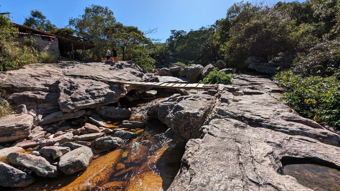 Lapa Doce Höhle, Devils Pool und Blick auf Pai Inacio, Chapa Diamantina