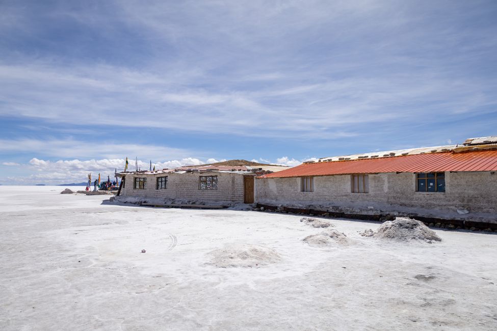 The Playa Blanca salt hostel, now a museum