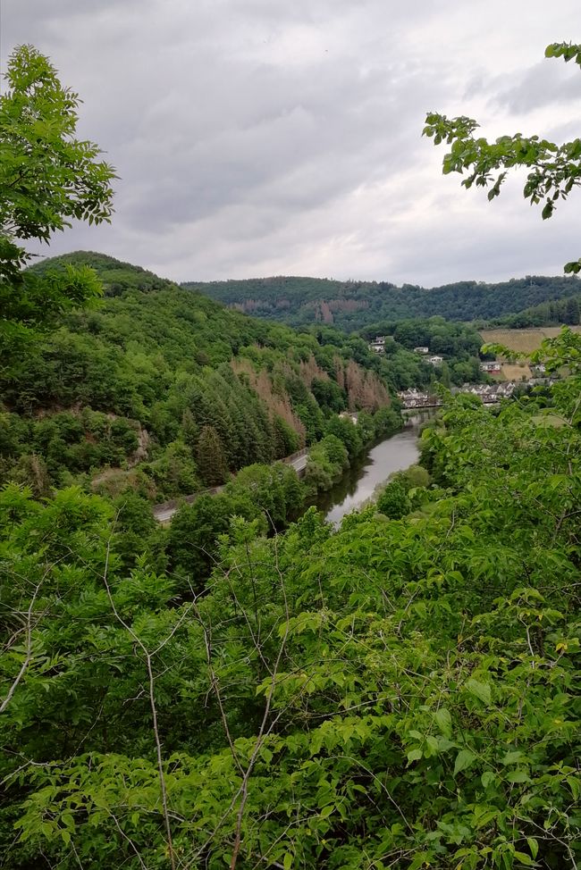 View over the Lahn Valley 