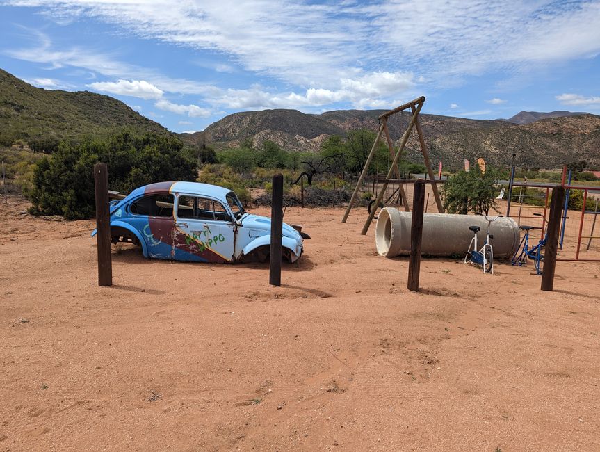 D'Oudtshoorn à Hermanus - avec un détour dans le 'Midwest'