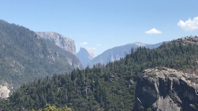 Yosemite N.P. - View of Half Dome