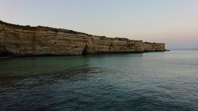 Coast behind Otranto