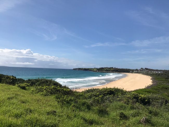 The beaches in Australia are stunningly beautiful😃