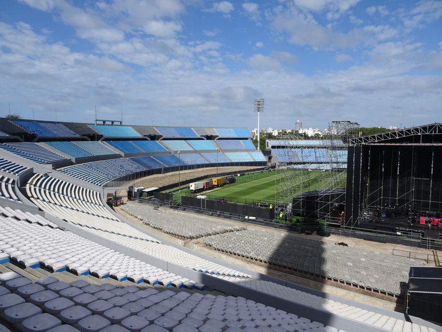 Das Nationalstadion von Montevideo 