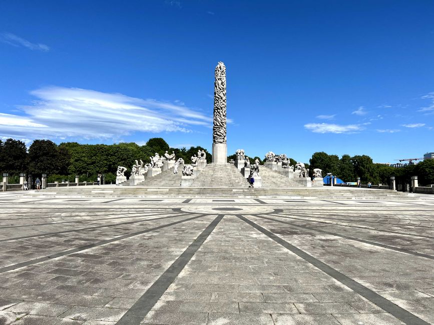 Vigeland Sculpture Park in Oslo