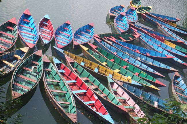 Pokhara in color