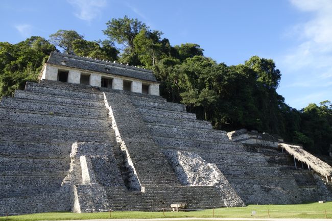 Palenque - Maya ruins in the jungel