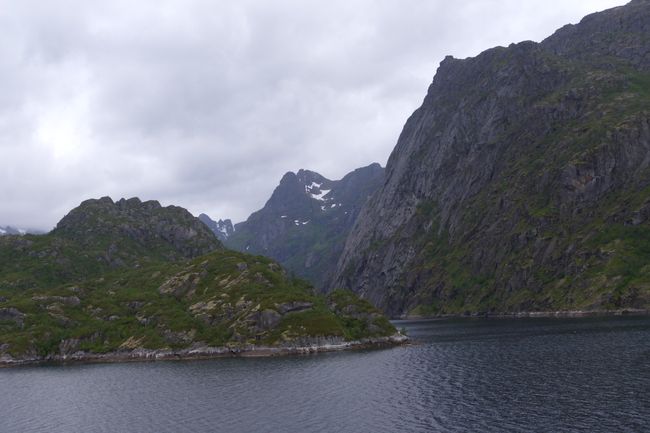 Norwegen mit Hurtigruten // Tag 5 // Einfahrt in den Trollfjord