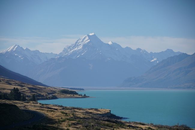 Red Tarns Track - view of Mount Cook Village