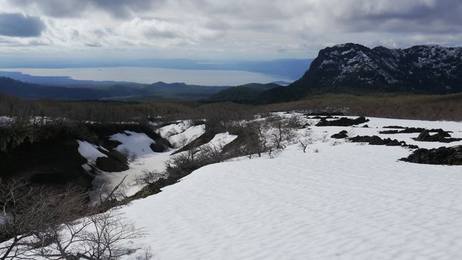 Park National Villarrica - the snow chaos