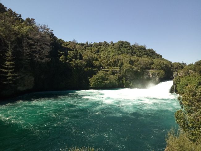 Huka Falls from a distance