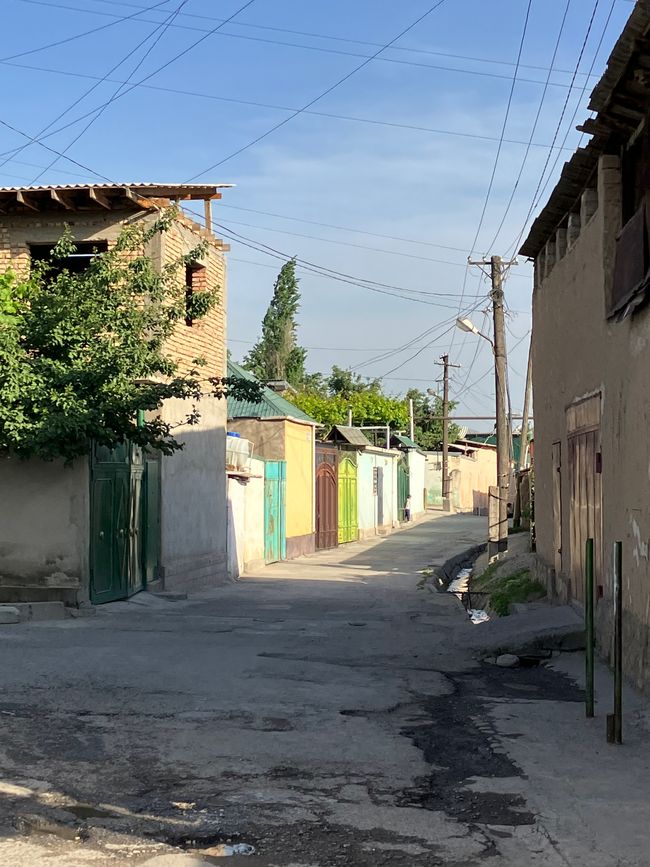Trixi in Duschanbe