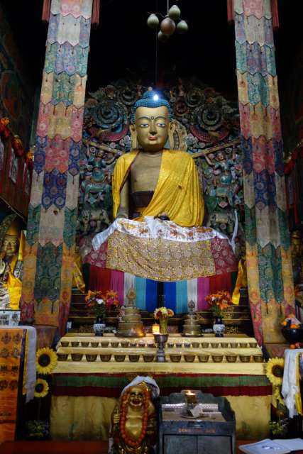 In the Tibetan monastery
