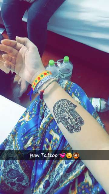 Das Henna tattoo 