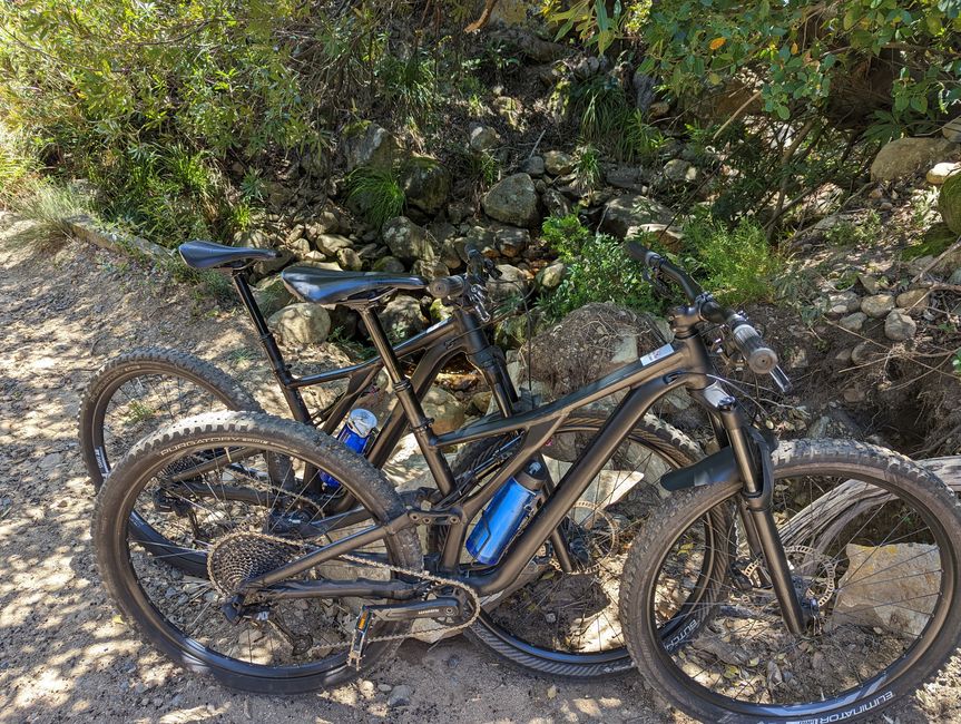 Biken im Jonkershoek Nature Reserve