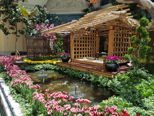 Botanical gardens at the Bellagio