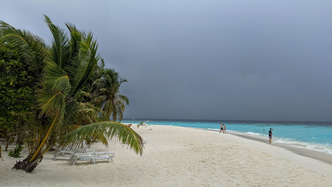 Malediven Tag 12 - Sturm im Paradies!!!