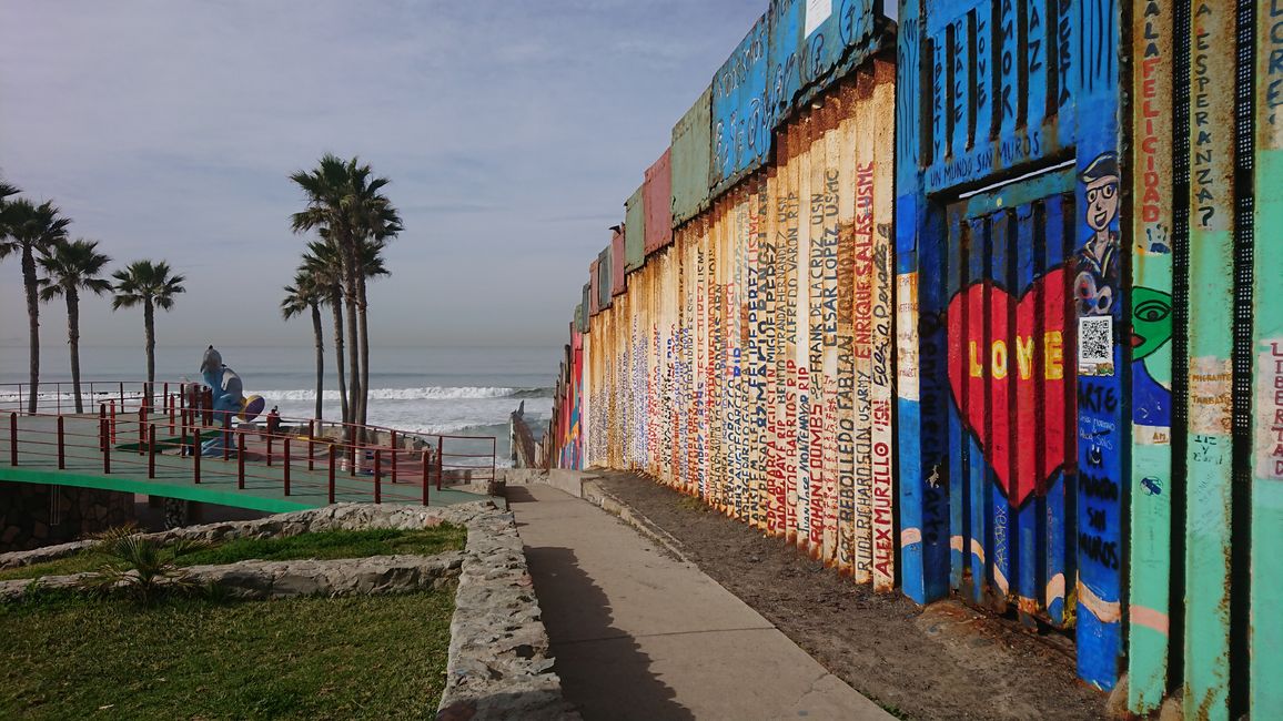 Tijuana: border with the USA