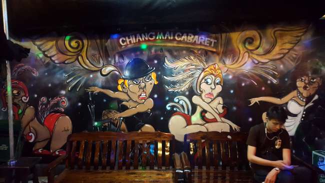 Chiang Mai ladyboy cabaret show