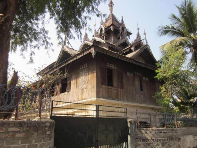 Kolonial Bauten von Mandalay