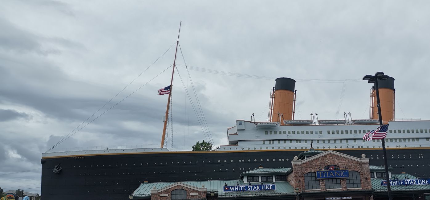 Titanic Museum in Pigeon forge