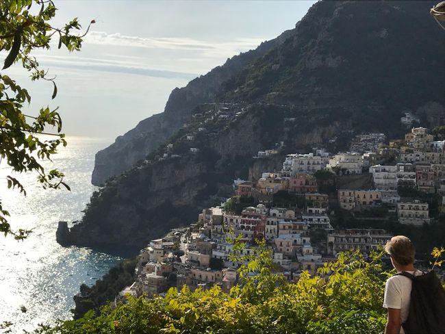 Amalfi Coast - beautiful, but also full of tourists in mid-October