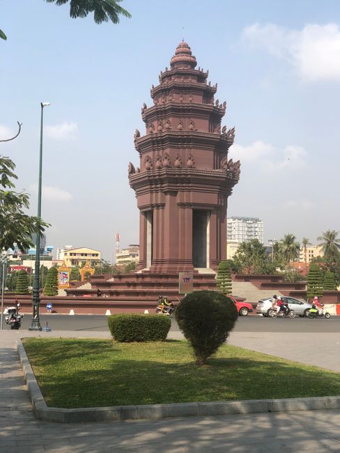 Monument for King Sihanouk