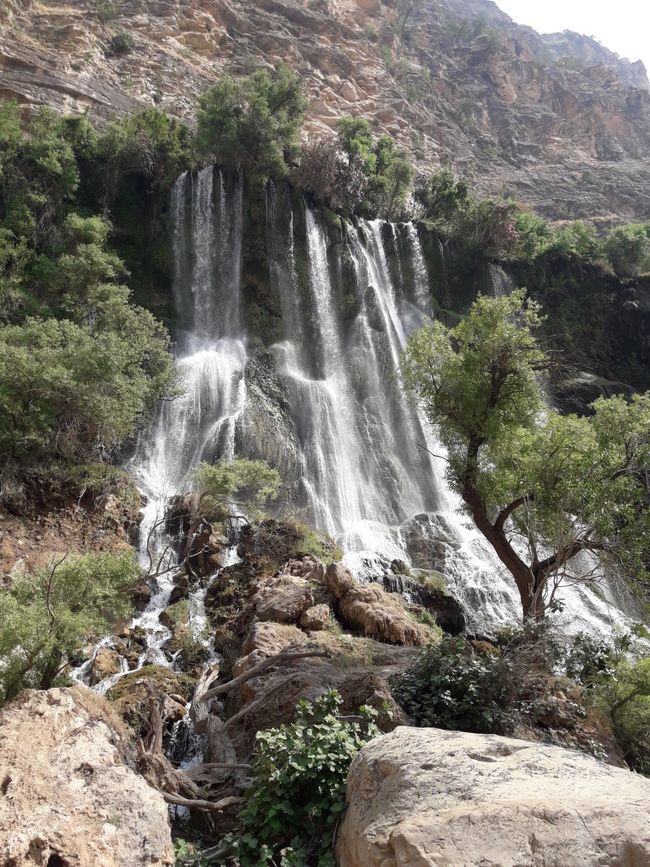 Shevi Wasserfall in voller Pracht