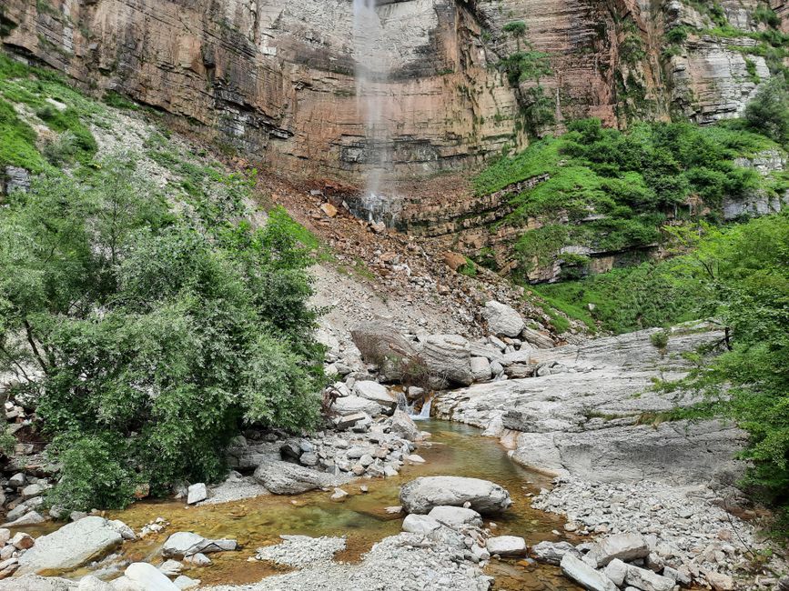 Day 41 Georgia - Martvili Canyon and Kinchkha Waterfall