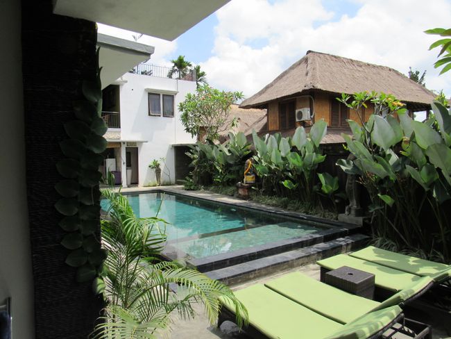 Our hotel in Ubud