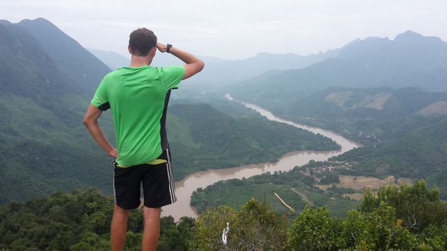 Looking over Nong Khiaw