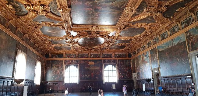 Venice Doge's Palace Maggior Consiglio Hall