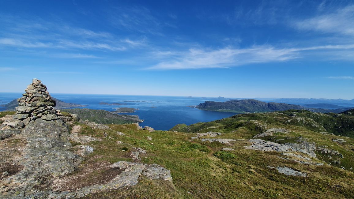 Aussicht von Blåfjell