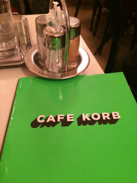 Cafe Korb in the city center, 5 minutes away from St. Stephen's Cathedral