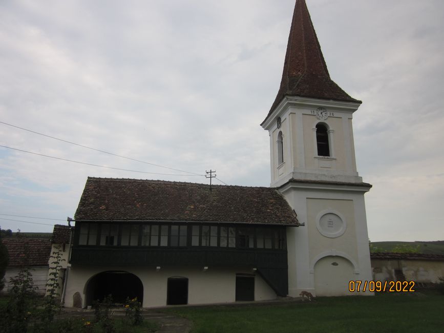 61. Tag - 7. Sept: Schönau / Sona - Kirche ohne Gemeinde