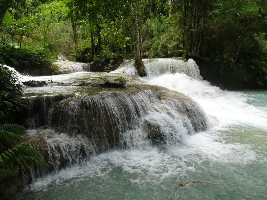 Kuang-Xi-Wasserfällen 