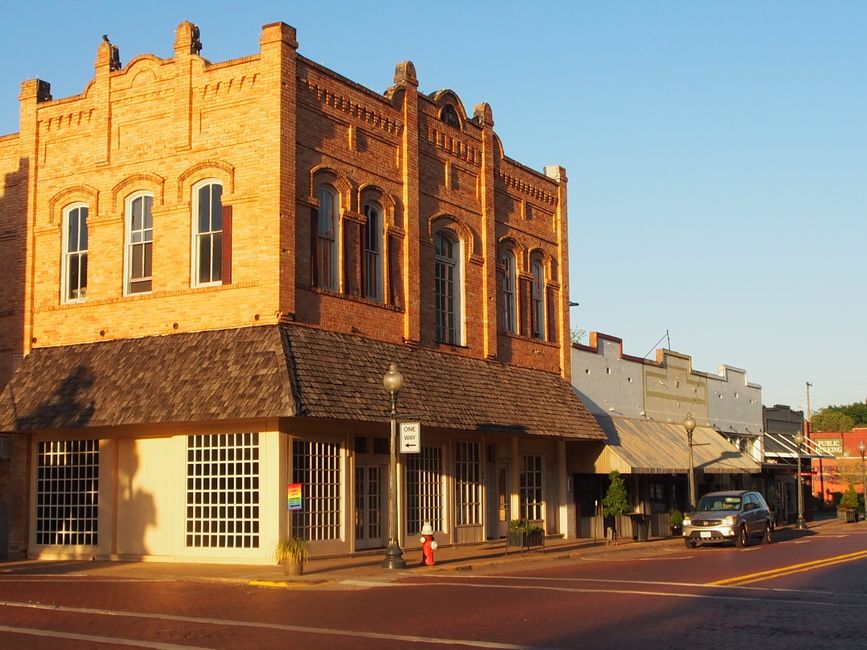 Nacogdoches - a cidade mais antiga do Texas