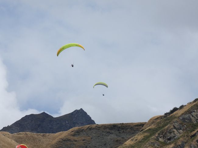 Tandem paragliding at Wanka 😍