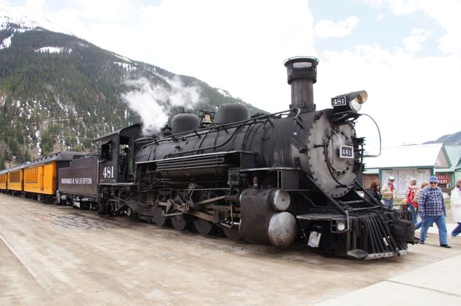Mit der historischen Bahn von Durango nach Silverton