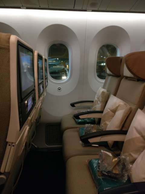 Etihad Airways from the inside