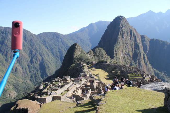 Die Inka- Ruinen von Machu Picchu