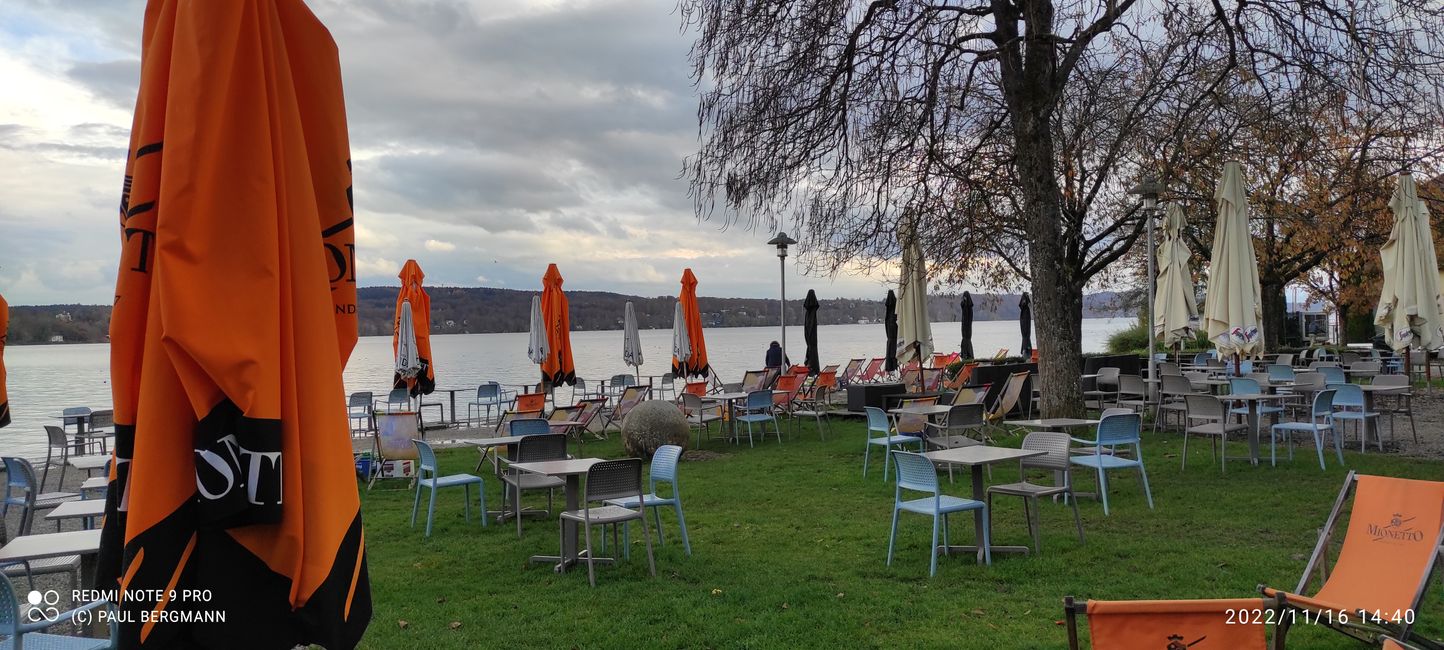 Starnberger See - Visit before a working day (playground inspection in Krailling)