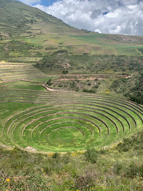 Inca terraces at Moray