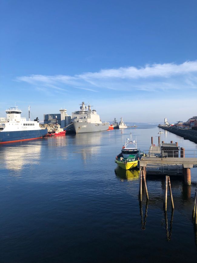 Hafen von Trondheim